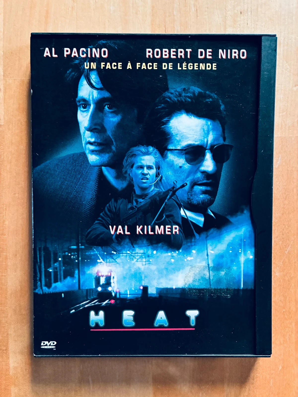 DVD Heat de Michael Mann Pacino De Niro.